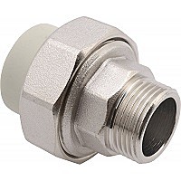 американка разборная п/п 25*3/4 НР серый Valfex
