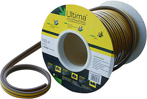 уплотнитель Ultima D40 14*12 черный-пром.