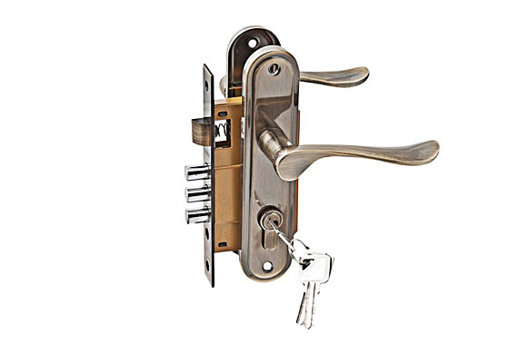 замок врезной 0827-60 АВ бронза (Р)