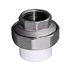 американка разборная п/п 25*1/2 ВР белая Valfex