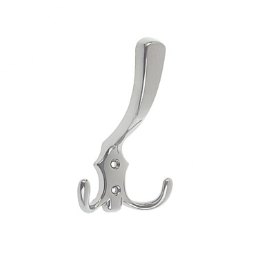крючок-вешалка №9 хром эффект