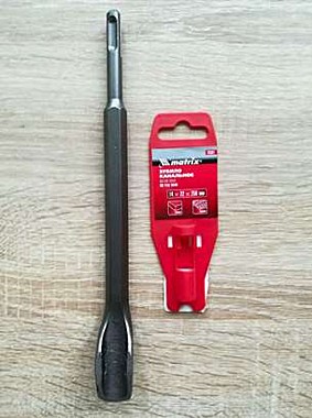 зубило канальное 14*22*250мм SDS PLUS//Matrix 70301
