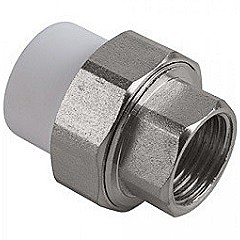 американка разборная п/п 20*3/4 ВР серая Valfex