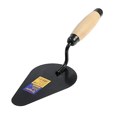 кельма печника 175*105мм полукруг с деревянной ручкой TUNDRA 1773576