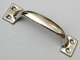 ручка-скоба РС-120 цельнотянутая, цинк, (Металлист)//Россия