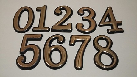 ЦИФРЫ на ДВЕРИ