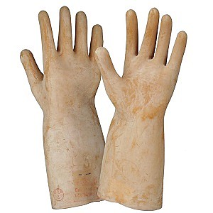 Перчатки диэлектрические до 1000В латексные