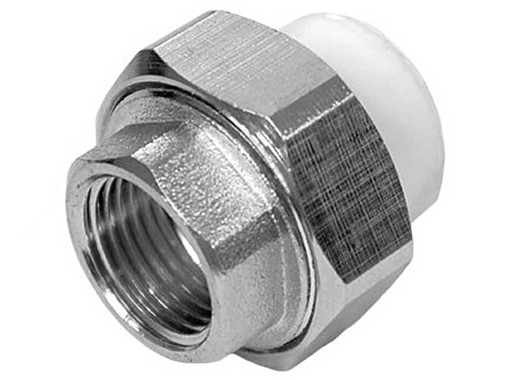американка разборная п/п 25*3/4 ВР серый Valfex 