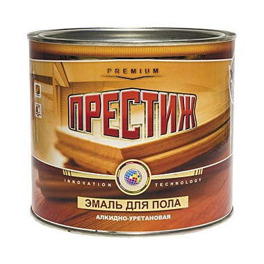 эмаль Б/С д/пола (1,9кг) желто-коричневая Престиж