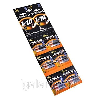 батарейка Duracell LR06 Original 2*6 12*BL