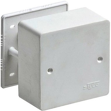 коробка распределительная ОП 85*85*42мм, для каб.канала ТУСО 65015