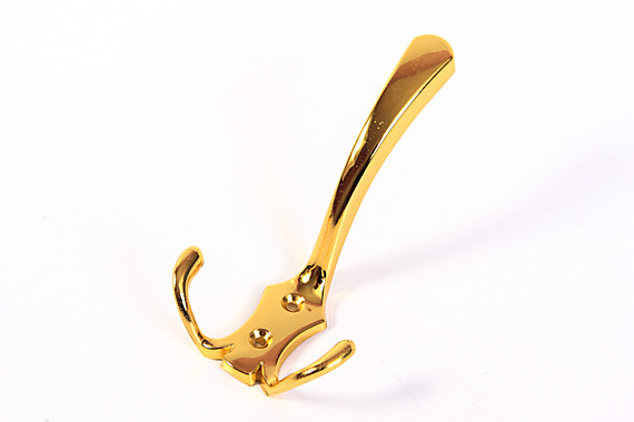 крючок-вешалка №9 золот.
