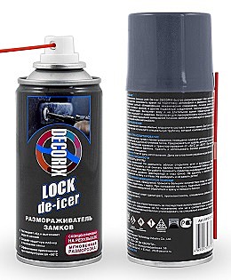 Размораживатель замков Lock De-Icer DECORIX 