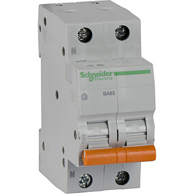 авт. выкл. Schneider Electric C 2P 16A Europa (Р)
