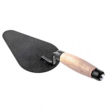 кельма печника стальная, деревянная усиленная ручка//Россия