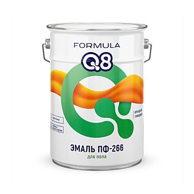 эмаль ПФ-266 для пола Formula Q8 желто-коричневая 6кг