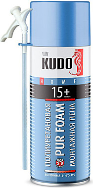 пена бытовая KUDO HOME 15+ 520мл