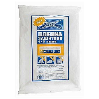пленка защитная строительная 4*5м WALLS